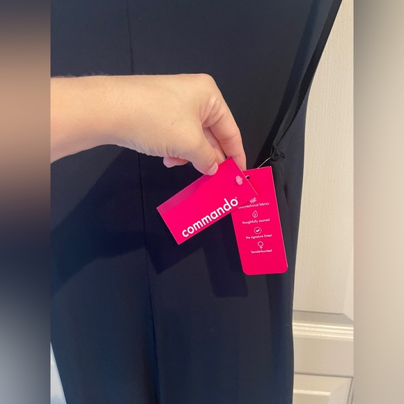 COMMANDO Butter Reversible Maxi Dress Black Size M - Picture 4 of 6